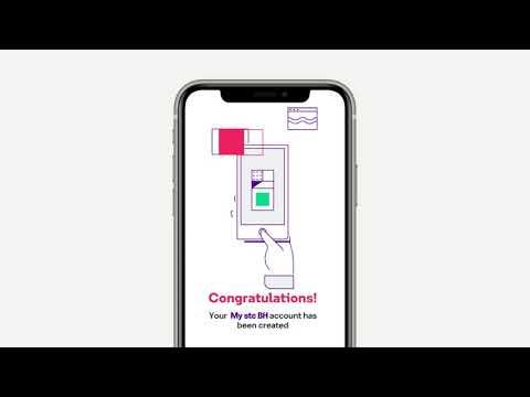 How to download and register My stc BH App