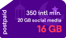 Postpaid International Plan




