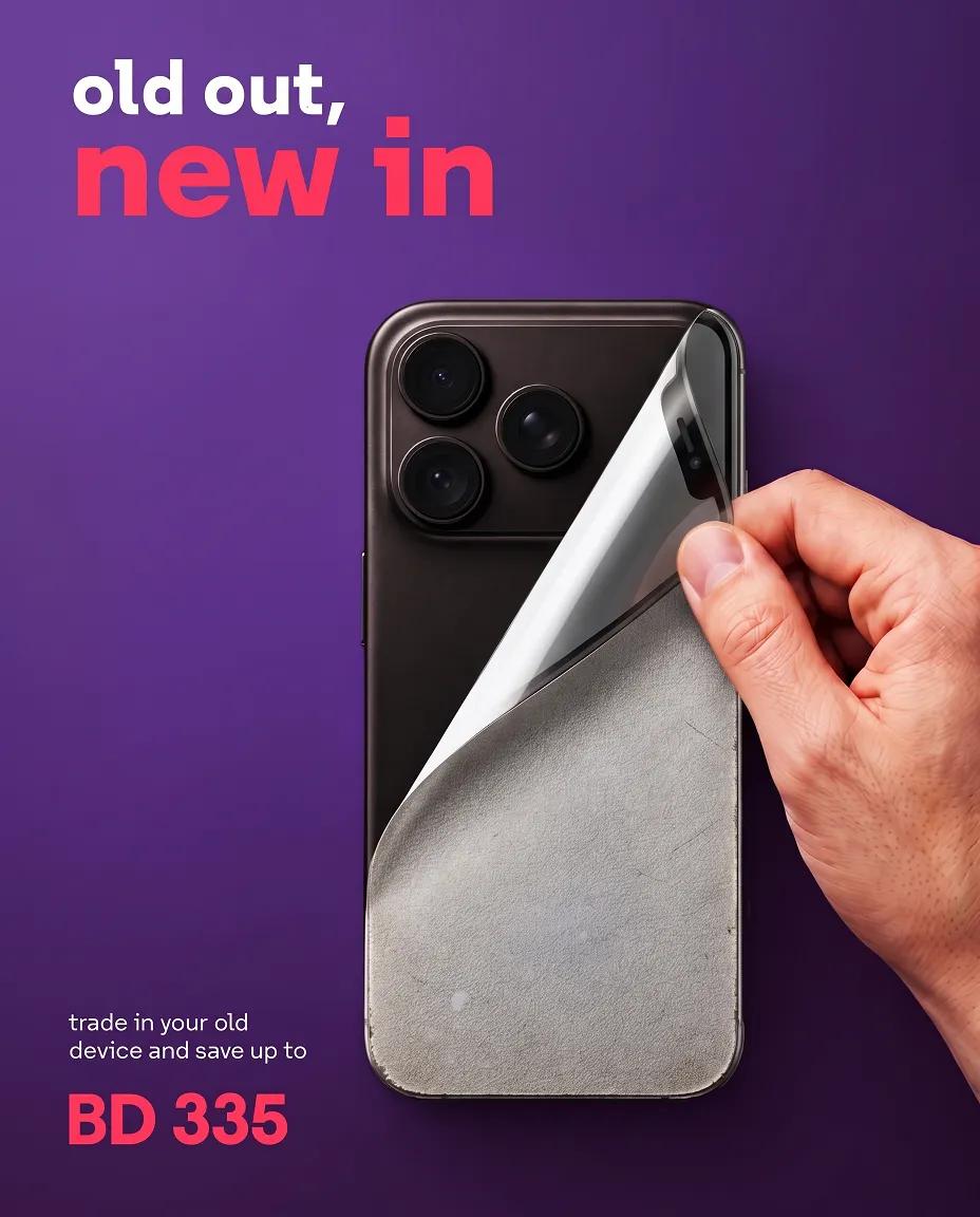 Smartphone-trade-in program