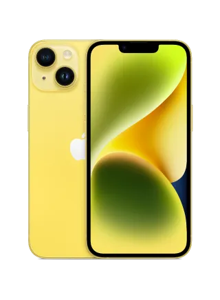 An iPhone yellow