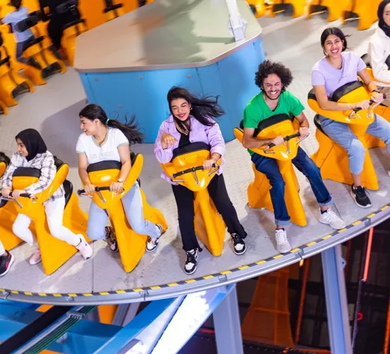 People on a ride